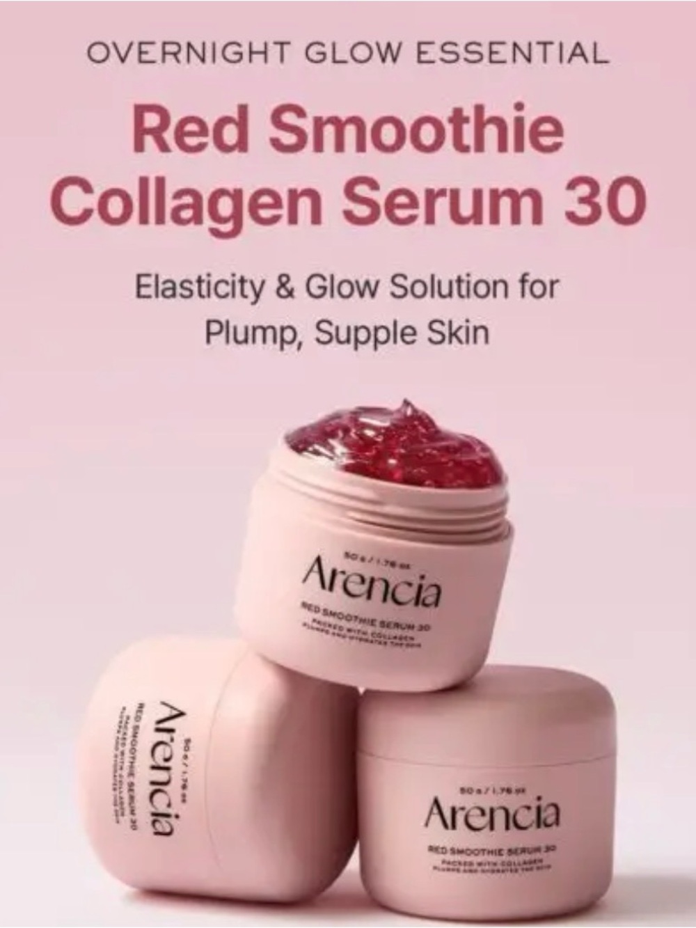 ARENCIA Fresh Red Smoothie Serum 30 50g